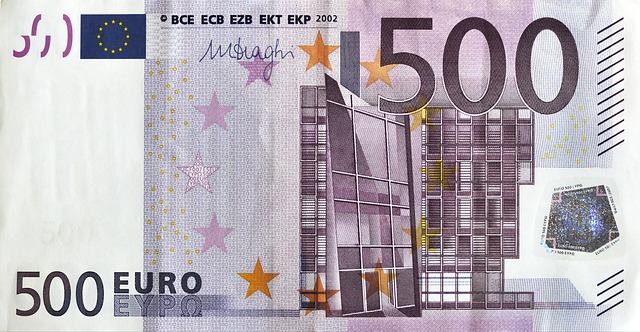 500 euro, bankovka